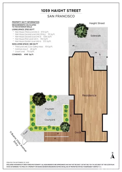 Floorplan - 1059 Haight St, San Francisco, CA 94117 photo 2 of 2