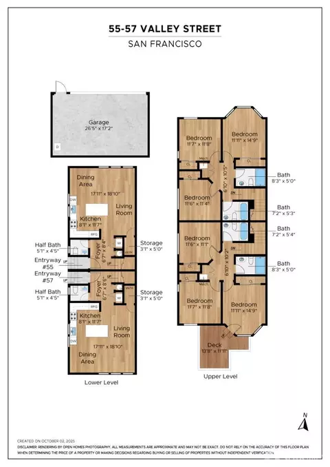 Floorplan - 55 Valley St, San Francisco, CA 94110 photo 1 of 1