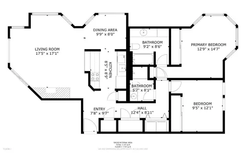 Floorplan - 1 Baker St #4B, San Francisco, CA 94117 photo 1 of 1