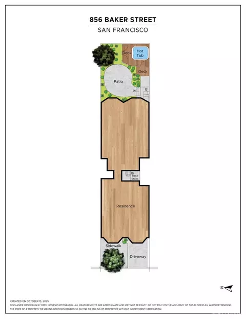 Floorplan - 856 Baker St, San Francisco, CA 94115 photo 2 of 2