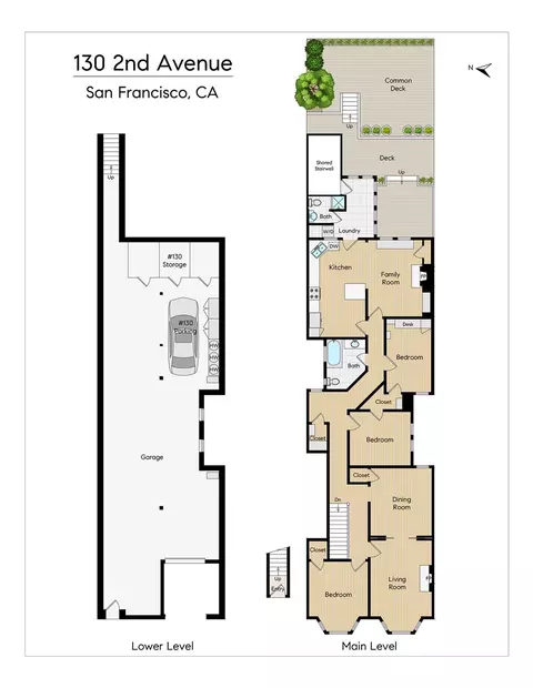Floorplan - 130 2nd Ave, San Francisco, CA 94118 photo 1 of 1