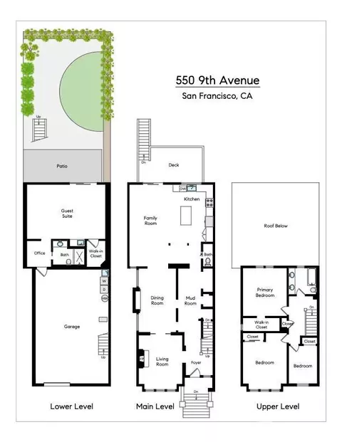 Floorplan - 550 9th Ave, San Francisco, CA 94118 photo 1 of 1