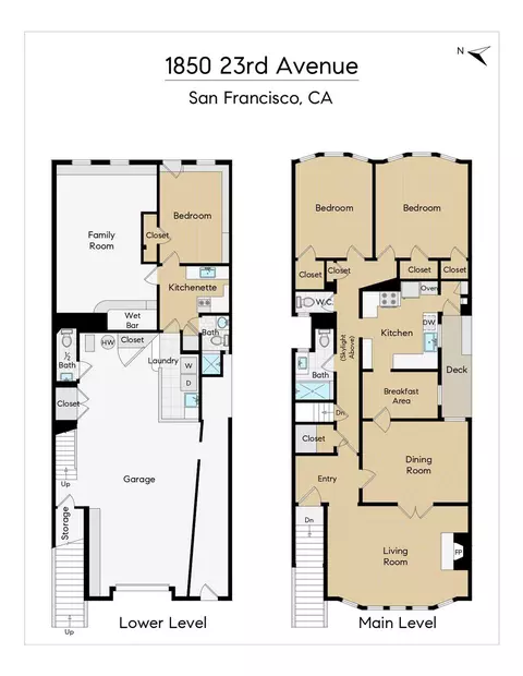 Floorplan - 1850 23rd Ave, San Francisco, CA 94122 photo 1 of 1