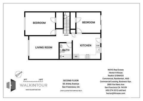 Floorplan - 66 Arleta Ave, San Francisco, CA 94134 photo 2 of 2