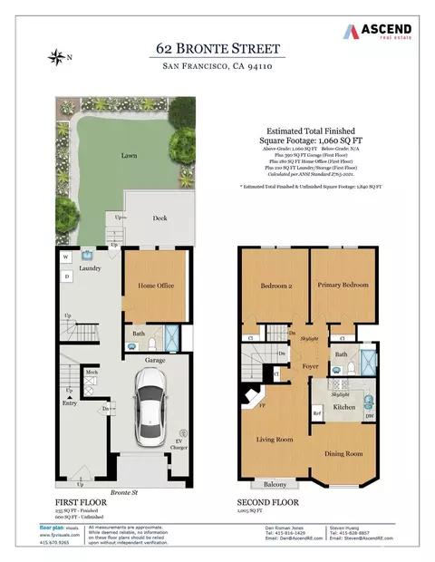Floorplan - 62 Bronte St, San Francisco, CA 94110 photo 1 of 1