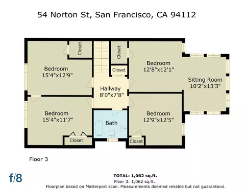 Floorplan - 54 Norton St, San Francisco, CA 94112 photo 2 of 4