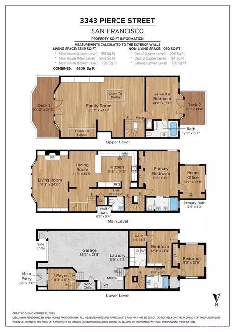 Floorplan - 3343 Pierce St, San Francisco, CA 94123 photo 1 of 1