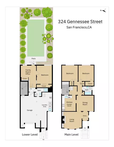 Floorplan - 324 Gennessee St, San Francisco, CA 94112 photo 1 of 1