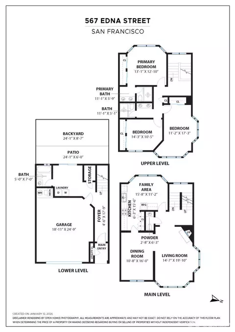 Floorplan - 567 Edna St, San Francisco, CA 94112 photo 1 of 1