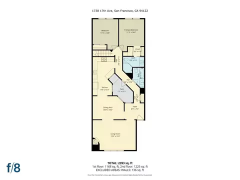 Floorplan - 1738 17th Ave, San Francisco, CA 94122 photo 2 of 3