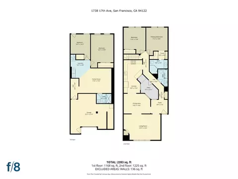Floorplan - 1738 17th Ave, San Francisco, CA 94122 photo 1 of 3