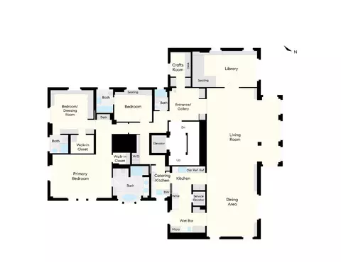 Floorplan - 1940 Broadway St #6, San Francisco, CA 94109 photo 1 of 1