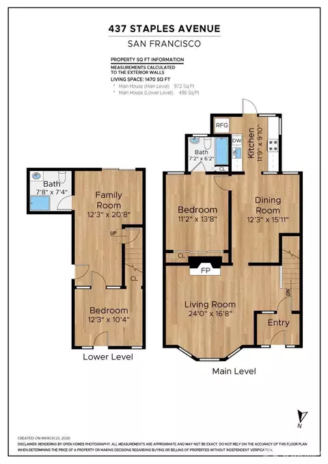 Floorplan - 437 Staples Ave, San Francisco, CA 94112 photo 1 of 1