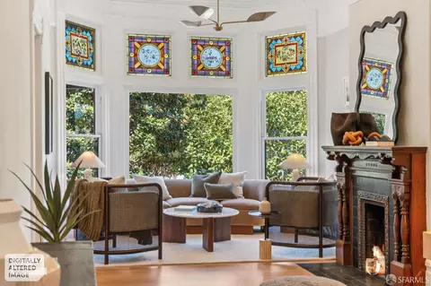 Living - 1338 Masonic Ave, San Francisco, CA 94117 photo 7 of 8