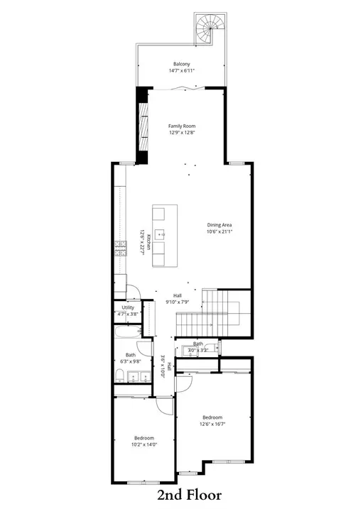Floorplan - 1719 33rd Ave, San Francisco, CA 94122 photo 2 of 3