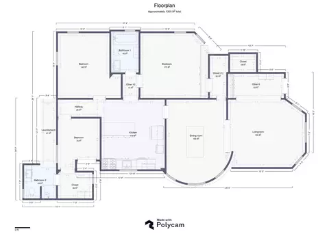 Floorplan - 2811 Telegraph Ave, Berkeley, CA 94705 photo 2 of 4