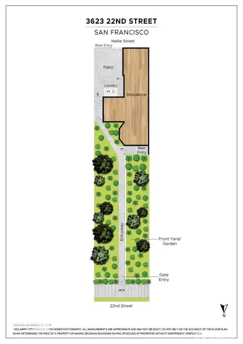 Floorplan - 3623 22nd St, San Francisco, CA 94114 photo 2 of 2