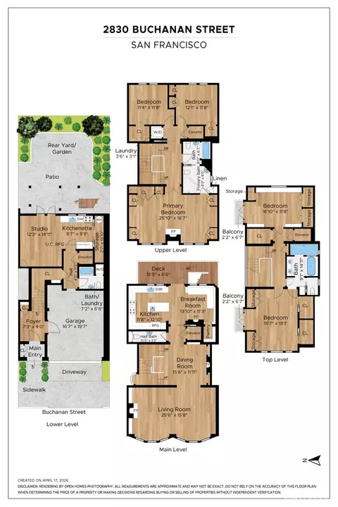 Floorplan - 2830 Buchanan St, San Francisco, CA 94123 photo 1 of 1