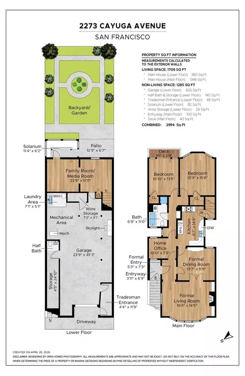 Floorplan - 2273 Cayuga Ave, San Francisco, CA 94112 photo 1 of 1