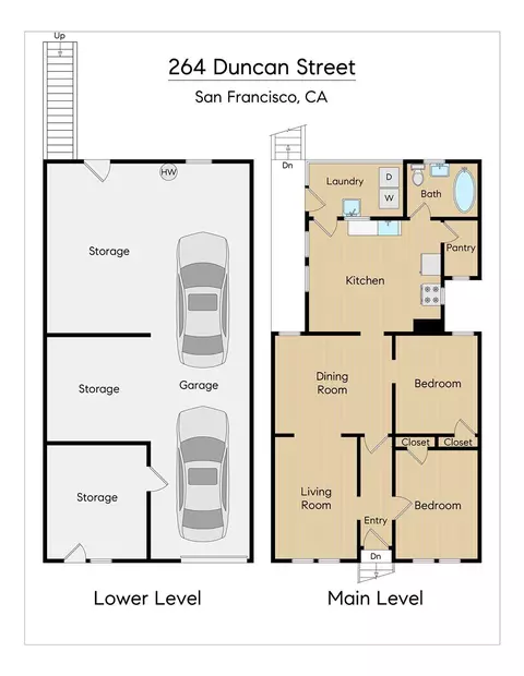 Floorplan - 264 Duncan St, San Francisco, CA 94131 photo 1 of 4