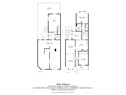 Floorplan - 203 Hoffman Ave, San Francisco, CA 94114 photo 3 of 3