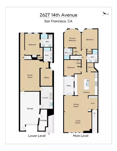 Floorplan - 2627 14th Ave, San Francisco, CA 94127 photo 1 of 4