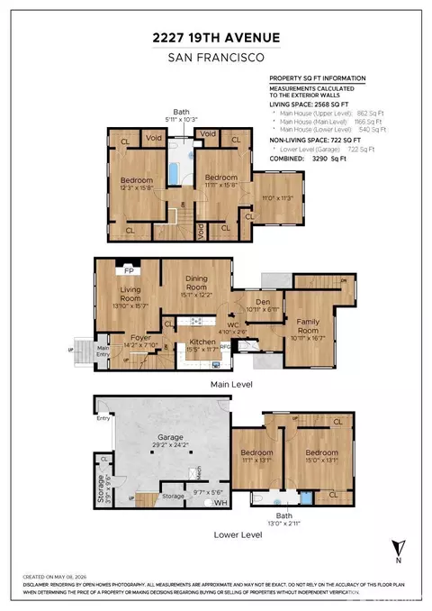 Floorplan - 2227 19th Ave, San Francisco, CA 94116 photo 1 of 1