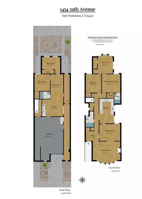 Floorplan - 1454 29th Ave, San Francisco, CA 94122 photo 1 of 1