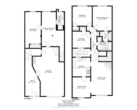 Floorplan - 2471 40th Ave, San Francisco, CA 94116 photo 1 of 1
