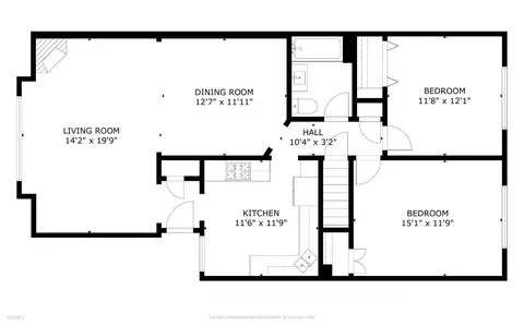 Floorplan - 140 Naglee Ave, San Francisco, CA 94112 photo 2 of 2