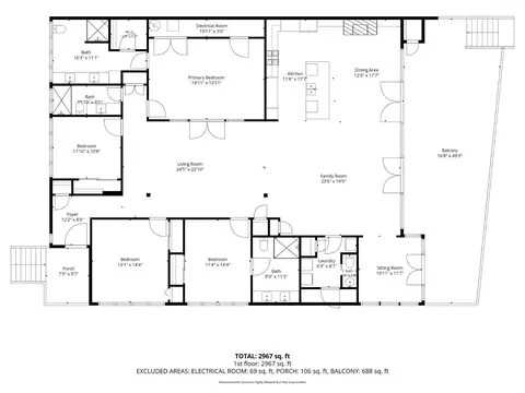 Floorplan - 543 Beach Dr, Aptos, CA 95003 photo 1 of 1