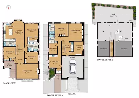 Floorplan - 115 Upland Dr, San Francisco, CA 94127 photo 1 of 1