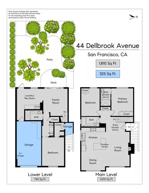 Floorplan - 44 Dellbrook Ave, San Francisco, CA 94131 photo 1 of 1