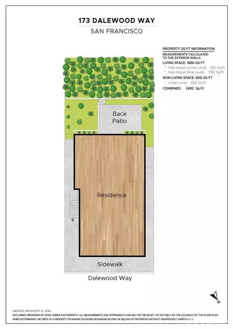 Floorplan - 173 Dalewood Way, San Francisco, CA 94127 photo 2 of 2