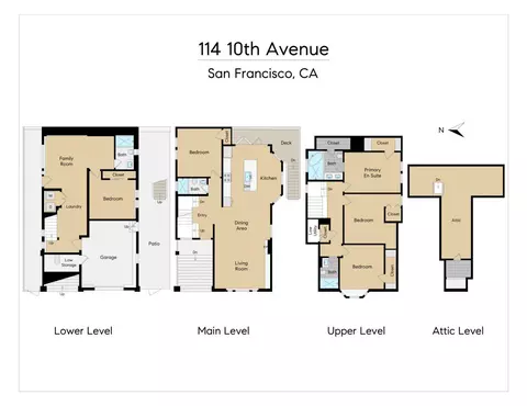 Floorplan - 114 10th Ave, San Francisco, CA 94118 photo 1 of 1