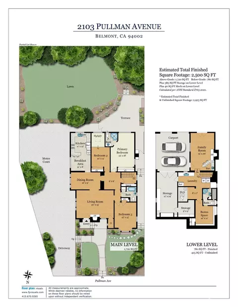 Floorplan - 2103 Pullman Ave, Belmont, CA 94002 photo 1 of 1