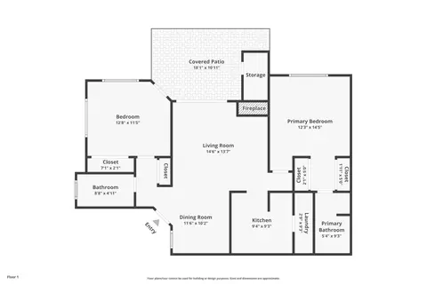 Floorplan - 7003 Stagecoach Rd #D, Dublin, CA 94568 photo 1 of 1