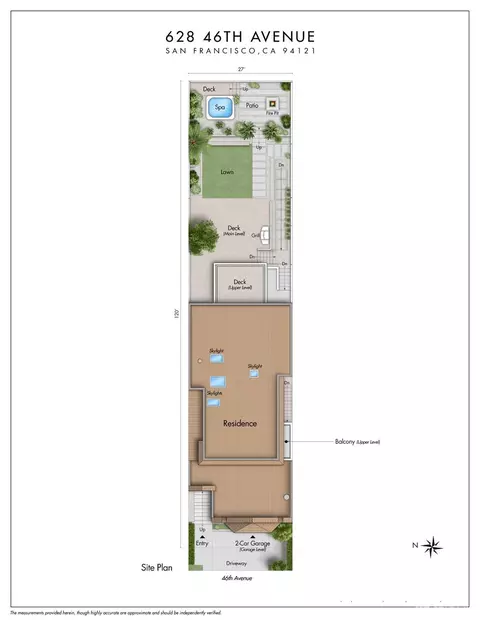 Floorplan - 628 46th Ave, San Francisco, CA 94121 photo 2 of 2
