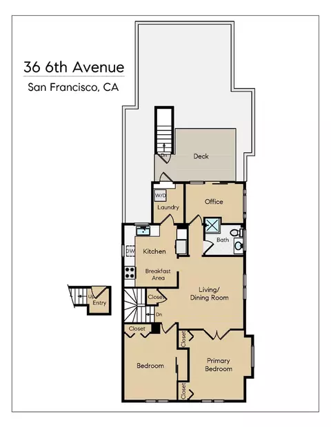 Floorplan - 36 6th Ave, San Francisco, CA 94118 photo 1 of 1
