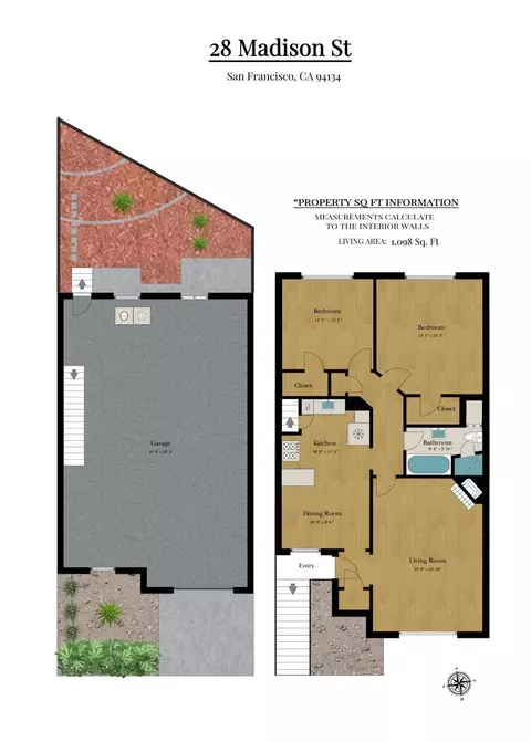 Floorplan - 28 Madison St, San Francisco, CA 94134 photo 1 of 1