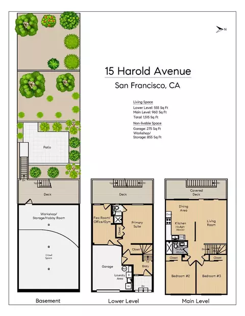 Floorplan - 15 Harold Ave, San Francisco, CA 94112 photo 1 of 1
