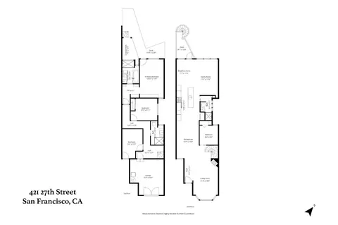 Floorplan - 421 27th St, San Francisco, CA 94131 photo 2 of 2