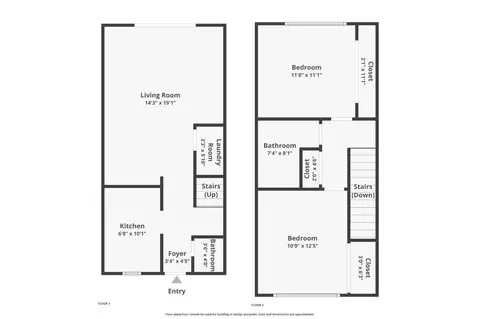 Floorplan - 7319 Starward Dr #44, Dublin, CA 94568 photo 1 of 1