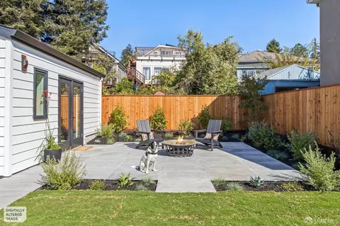 Exterior - 1415 Oxford St, Berkeley, CA 94709 photo 11 of 12