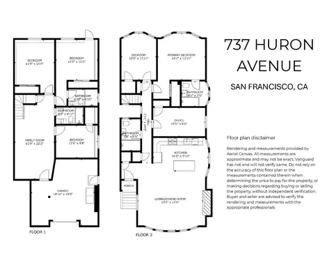 Floorplan - 737 Huron Ave, San Francisco, CA 94112 photo 1 of 1