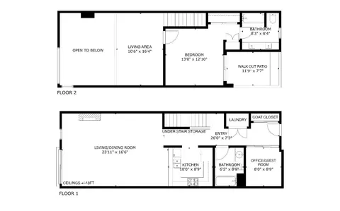 Floorplan - 2412 Harrison St #204, San Francisco, CA 94110 photo 1 of 2