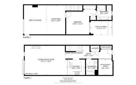 Floorplan - 2412 Harrison St #204, San Francisco, CA 94110 photo 2 of 2