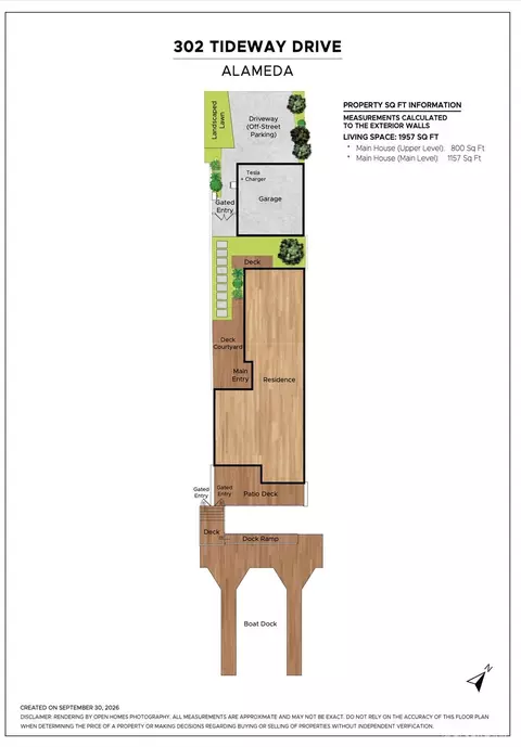 Floorplan - 302 Tideway Dr, Alameda, CA 94501 photo 2 of 2