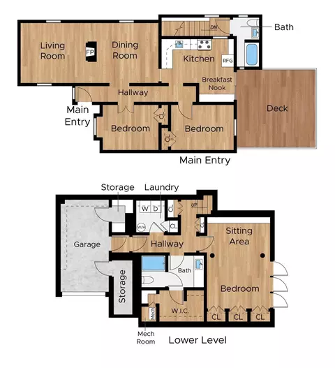Floorplan - 8 Charlton Ct, San Francisco, CA 94123 photo 1 of 1
