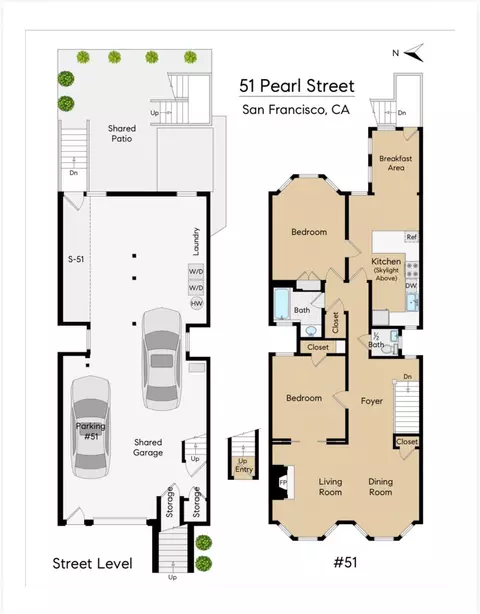 Floorplan - 51 Pearl St, San Francisco, CA 94103 photo 1 of 1